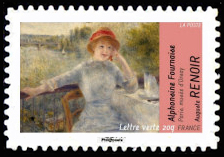 timbre N° 830, Auguste Renoir
