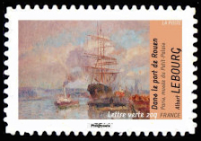 timbre N° 834, Albert Lebourg
