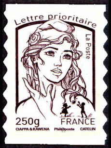 timbre N° 857, Marianne de Ciappa et Kawena