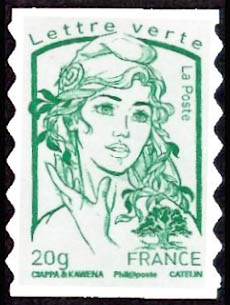 timbre N° 858, Marianne de Ciappa et Kawena