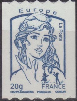 timbre N° 864, Marianne de Ciappa et Kawena