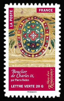 timbre N° 1014, Objets d'art Renaissance en France