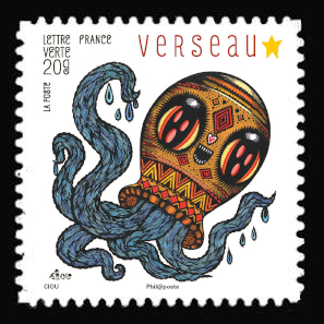 timbre N° 951, Carnet « féérie astrologique »