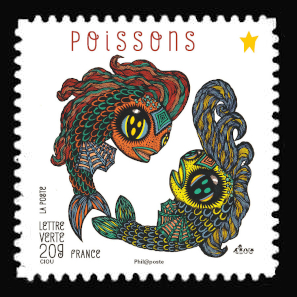 timbre N° 952, Carnet « féérie astrologique »