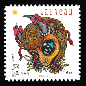 timbre N° 942, Carnet « féérie astrologique »