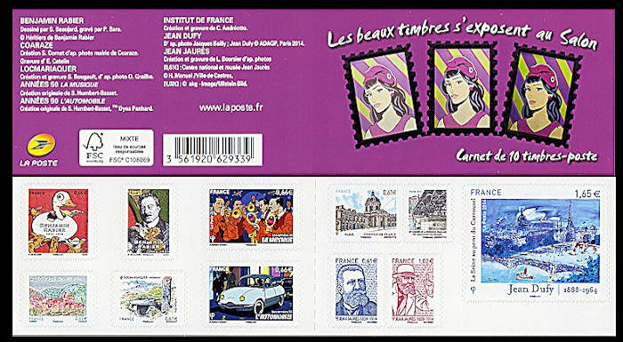  Les timbres s'exposent au salon 