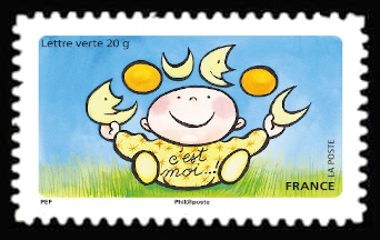 timbre N° 1048, Bonne année toute l'année
