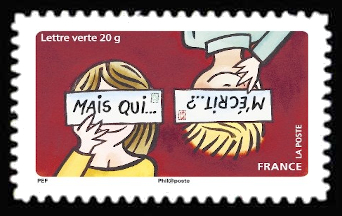 timbre N° 1049, Bonne année toute l'année