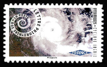 timbre N° 934, Carnet « Dynamiques Mouvement de spirale »