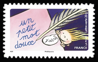 timbre N° 1050, Bonne année toute l'année