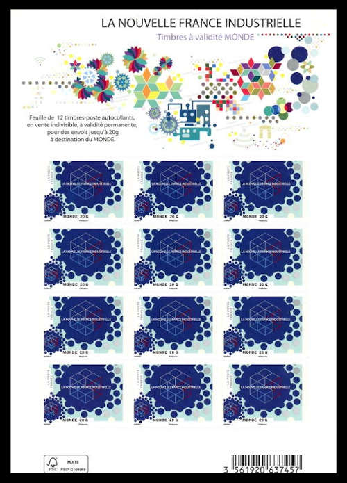  La Nouvelle France industrielle <br>composition symbolique