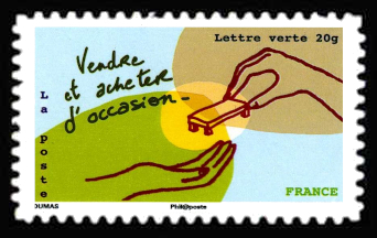 timbre N° 965, Carnet « Ensemble, agissons pour préserver le climat »
