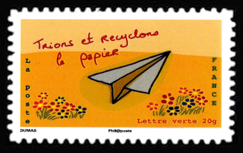  Carnet « Ensemble, agissons pour préserver le climat » <br>Trions et recyclons le papier