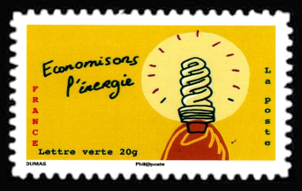 timbre N° 974, Carnet « Ensemble, agissons pour préserver le climat »