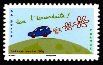 timbre N° 975, Carnet « Ensemble, agissons pour préserver le climat »