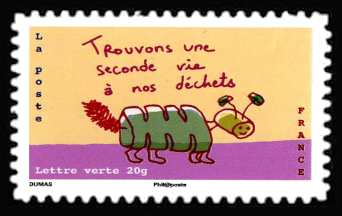 timbre N° 976, Carnet « Ensemble, agissons pour préserver le climat »