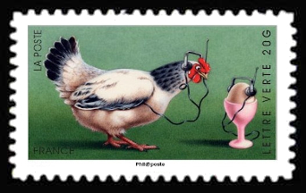 timbre N° 983, Carnet «Vacances» Illustré par des dessins humoristiques »