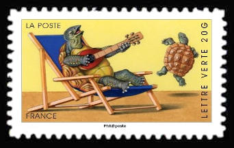 timbre N° 981, Carnet «Vacances» Illustré par des dessins humoristiques »