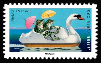 timbre N° 987, Carnet «Vacances» Illustré par des dessins humoristiques »