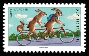timbre N° 986, Carnet «Vacances» Illustré par des dessins humoristiques »