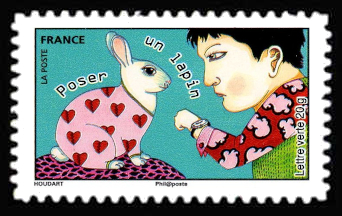  Carnet Sourires «Prendre le taureau par les cornes» <br>Poser un lapin