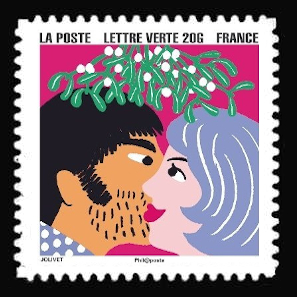 timbre N° 1190, Bonne année