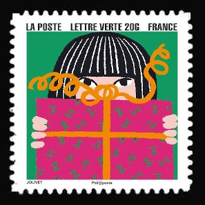 timbre N° 1196, Bonne année