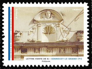 timbre N° 1206, Le patrimoine architectural municipal : les mairies