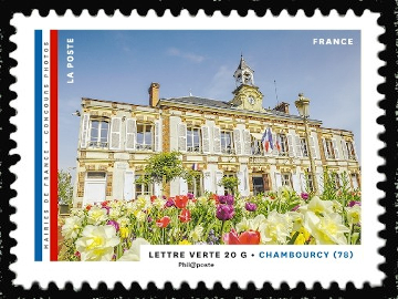 timbre N° 1204, Le patrimoine architectural municipal : les mairies