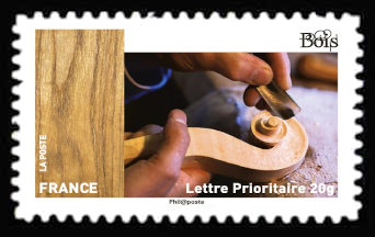 timbre N° 1070, L'Art et la Matière