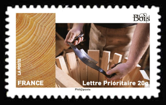 timbre N° 1078, L'Art et la Matière