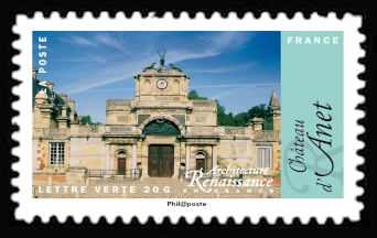timbre N° 1118, Architecture de la Renaissance