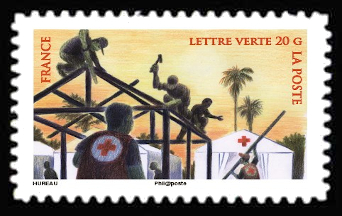  Croix rouge française <br>Montage de villages de toile