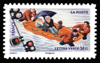 timbre N° 1139, Croix rouge française