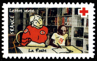 timbre N° 1271, Croix rouge française