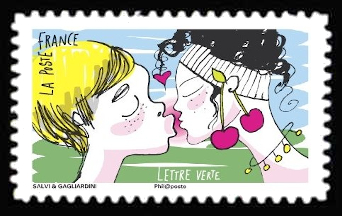 timbre N° 1297, Carnet Vacances,sous le soleil