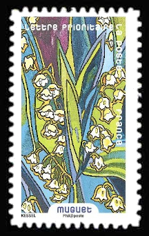 timbre N° 1307, Fleurs à foison