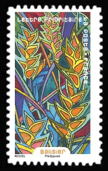 timbre N° 1301, Fleurs à foison