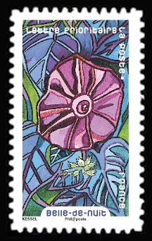 timbre N° 1311, Fleurs à foison