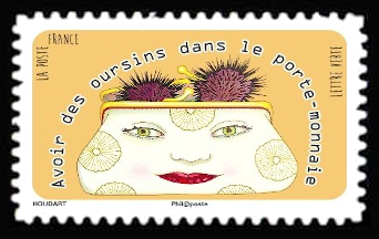 timbre N° 1314, Carnet « être le dindon de la farce »