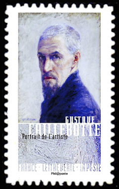 timbre N° 1265, Visages impressionnistes