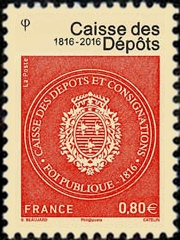  Caisse des dépôts (1816-2016) bicentenaire 