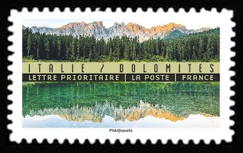 timbre N° 1367, Carnet « Reflets Paysages du monde »