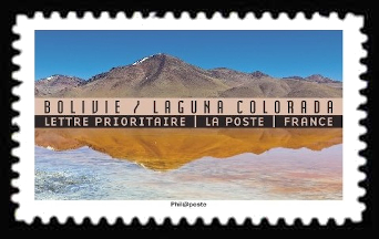timbre N° 1363, Carnet « Reflets Paysages du monde »