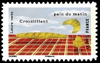 timbre N° 1456, Les sens «Le goût»