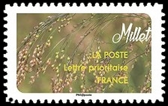 timbre N° 1445, Carnet « Une moisson de céréales » 