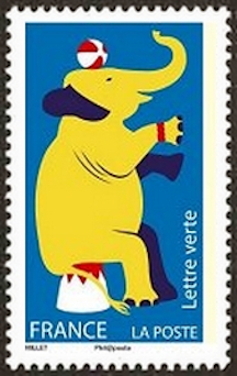  Les Arts du Cirque <br>Éléphant dressé