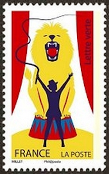 timbre N° 1486, Les Arts du Cirque