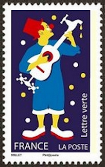 timbre N° 1481, Les Arts du Cirque