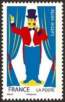 timbre N° 1488, Les Arts du Cirque